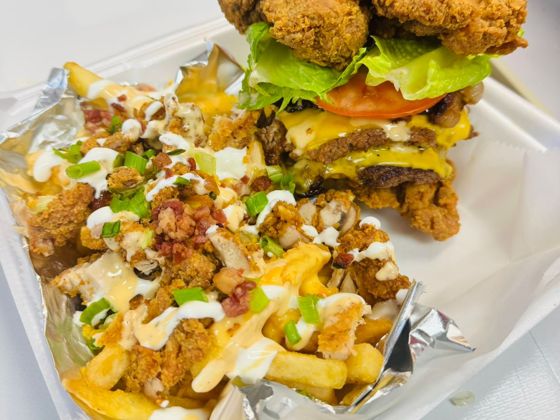 Jen's Heavyweight Chicken Burger